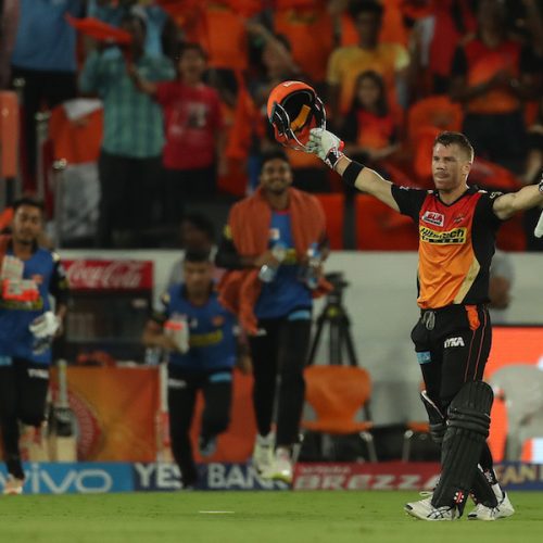 Warner century sets up Sunrisers’ win