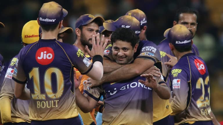 You are currently viewing KKR beat SRH in rain-affected eliminator