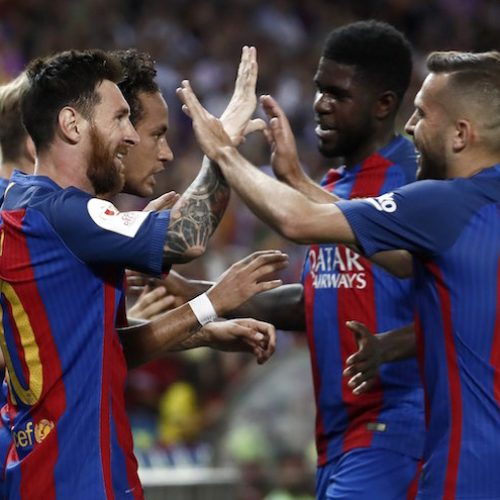 WATCH: Messi runs riot in Copa Del Rey final