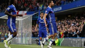 Read more about the article Chelsea relegate visitors and move closer to title glory