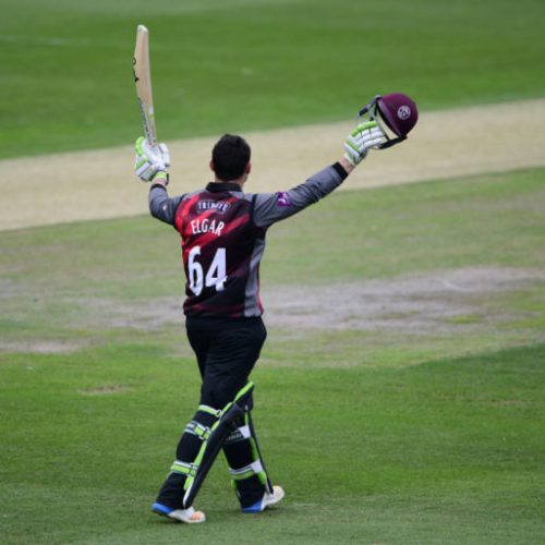 Dean Elgar hits List-A career best against Sussex