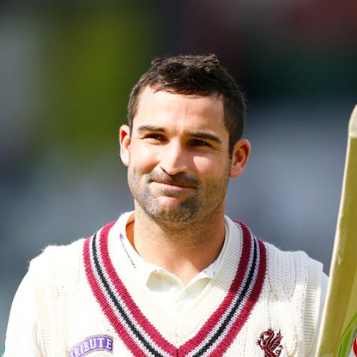 Elgar hits another fifty in Somerset win