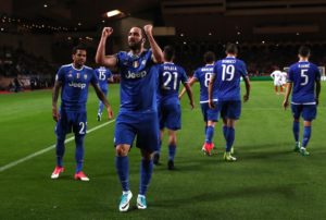 Read more about the article Higuain nets twice, Juve beat Monaco