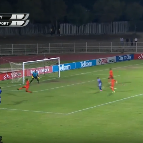 WATCH: Brockie’s superb volley against Polokwane
