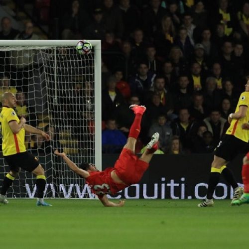 WATCH: Emre Can’s outrageous acrobatic volley