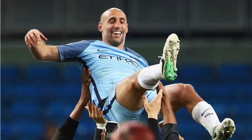 You are currently viewing Zabaleta grateful for ‘wonderful nine years’ at City
