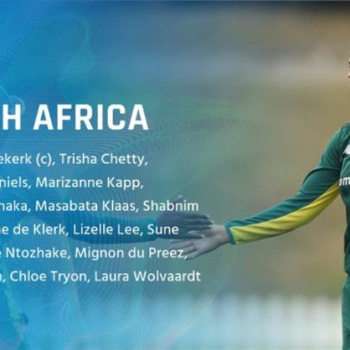 Van Niekerk to lead Proteas in Women’s World Cup