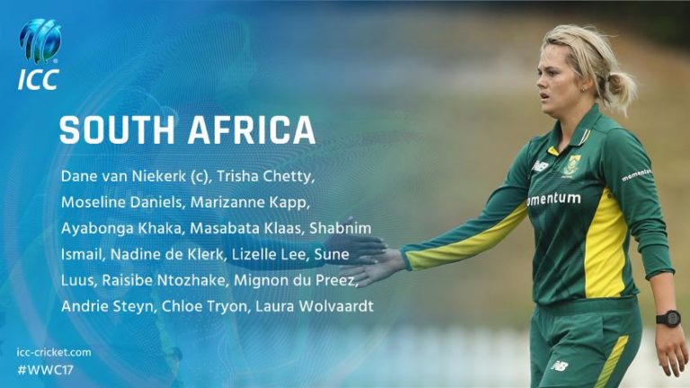 You are currently viewing Van Niekerk to lead Proteas in Women’s World Cup