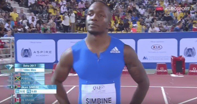 You are currently viewing Watch: Simbine wins 100m in 9.99sec
