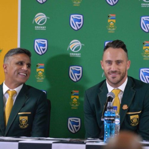 Du Plessis to miss warm-up games
