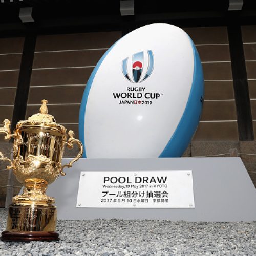 Watch: 2019 Rugby World Cup draw