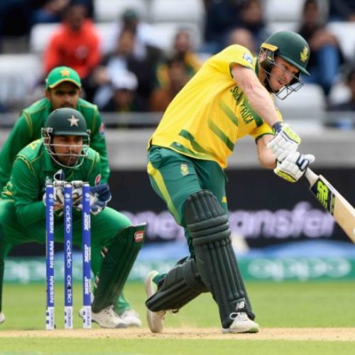 Proteas struggle to 219-8