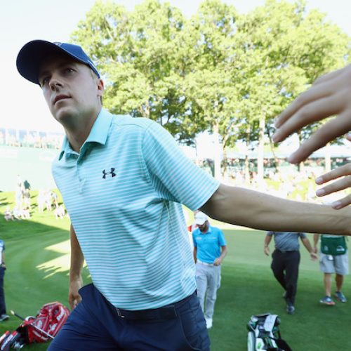 Spieth on track to go wire to wire