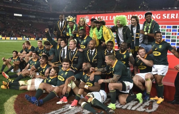 You are currently viewing Springboks climb to fifth in rankings