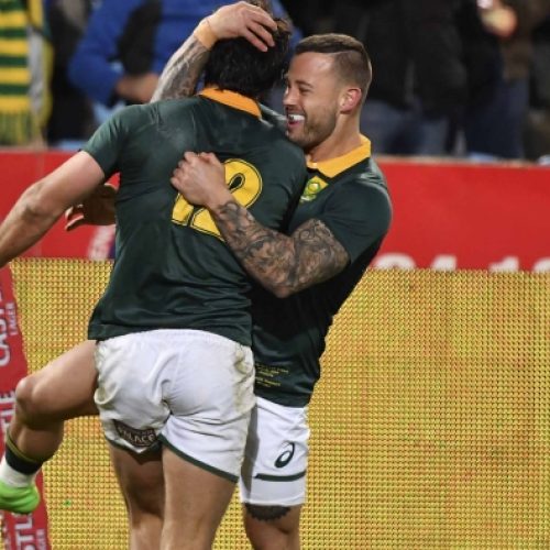 Hougaard back in hot seat for Boks