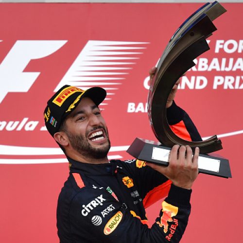Ricciardo wins Azerbaijan GP