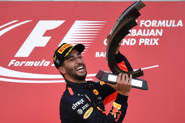 You are currently viewing Ricciardo wins Azerbaijan GP