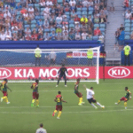 Germany vs Cameroon in the Confederations Cup
