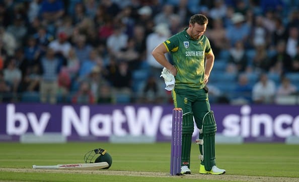You are currently viewing De Villiers in doubt for India clash