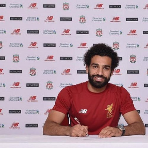 Liverpool unveil record-signing Salah