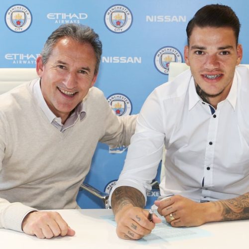 Manchester City sign Ederson for £34.7m