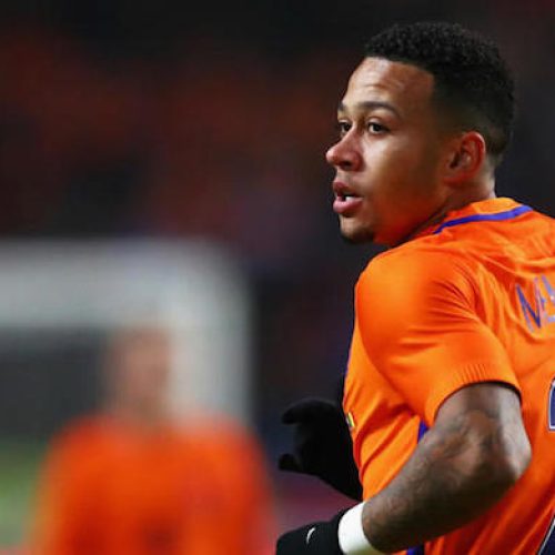 Depay downplays Robben argument