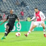 Orlando Pirates forward Gift Motupa