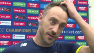 Read more about the article Watch: Du Plessis on bizarre run outs