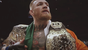 Read more about the article Watch: Epic Mayweather vs McGregor trailer