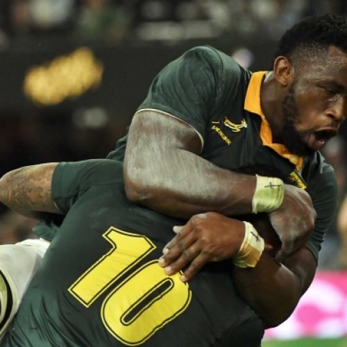 Kolisi makes a statement