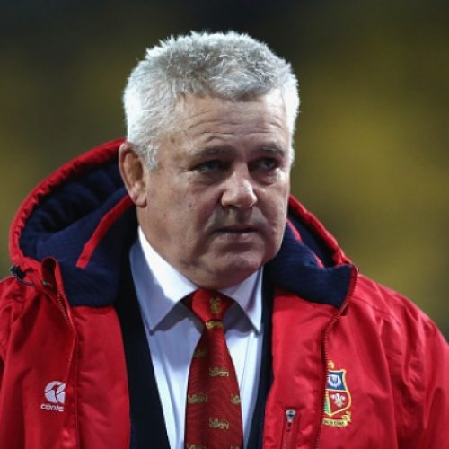 Gatland explains not using bench