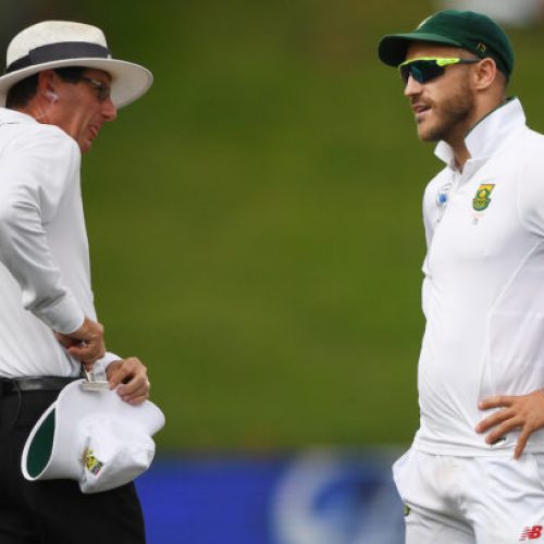 Du Plessis to miss first Test