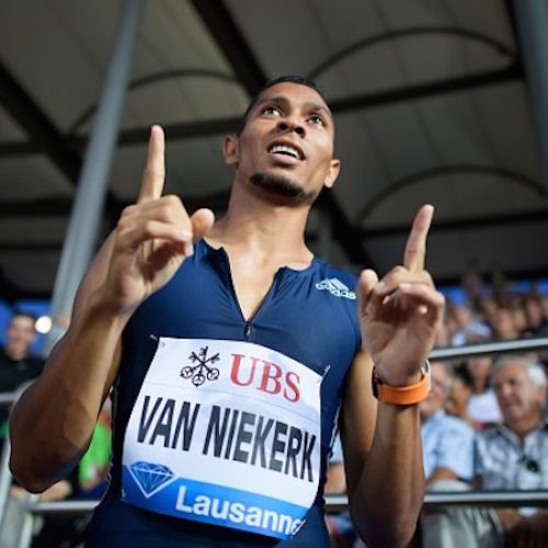 Van Niekerk sizzles in Switzerland