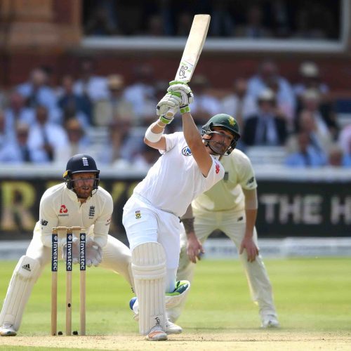 Elgar leads Proteas to 96-2