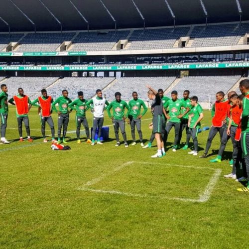 Bafana prepare for Zambia test