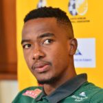 Bafana Bafana midfielder Lehlogonolo Masalesa