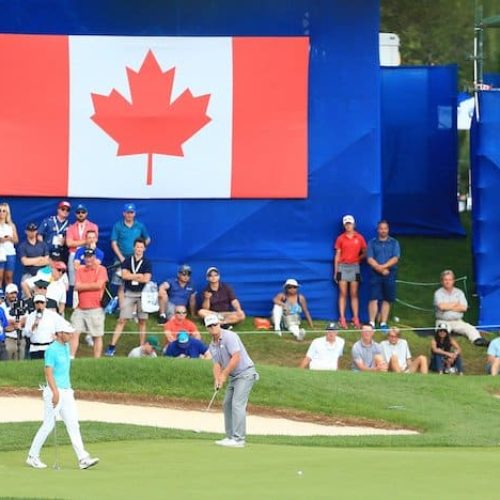 Hoffman leads by one at Canadian Open