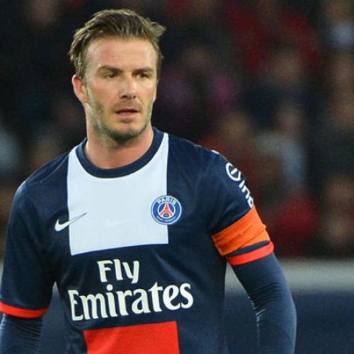 Beckham inducted as an all-time PSG legend