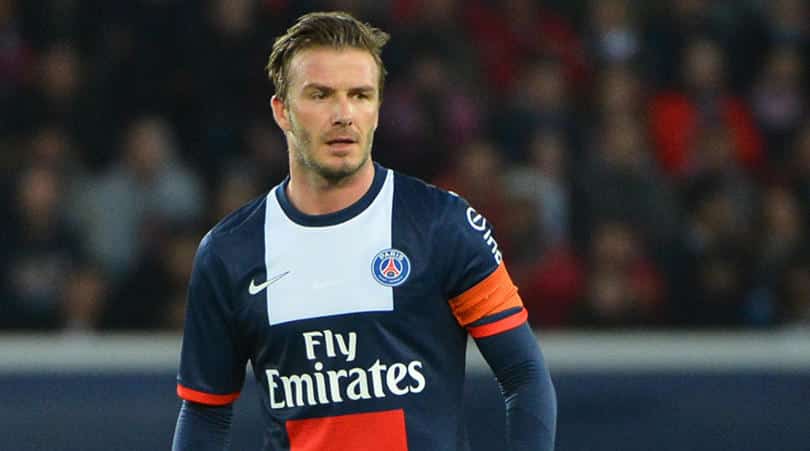 You are currently viewing Beckham inducted as an all-time PSG legend