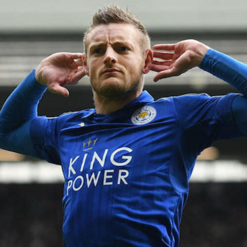 Rodgers hails Vardy as substitute earns Foxes rare win at Arsenal