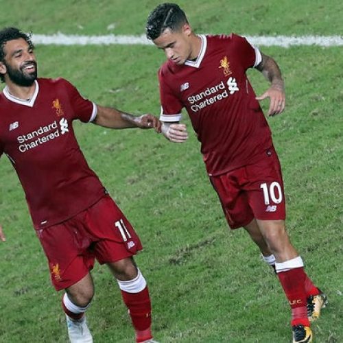 Watch: Salah, Coutinho down Leicester