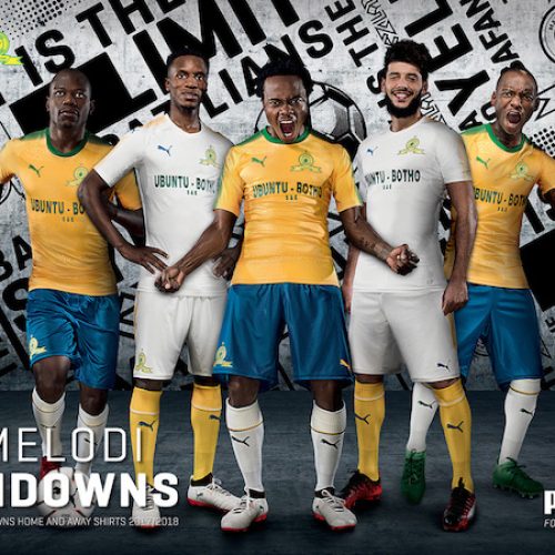 Mamelodi Sundowns introduce new home and away kits