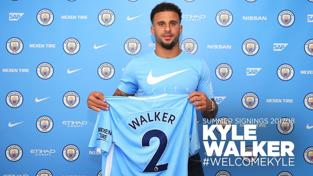 You are currently viewing Man City sign Walker from Spurs