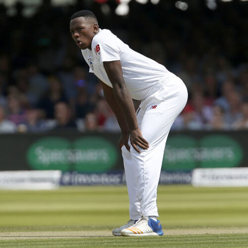 Rabada out of second Test
