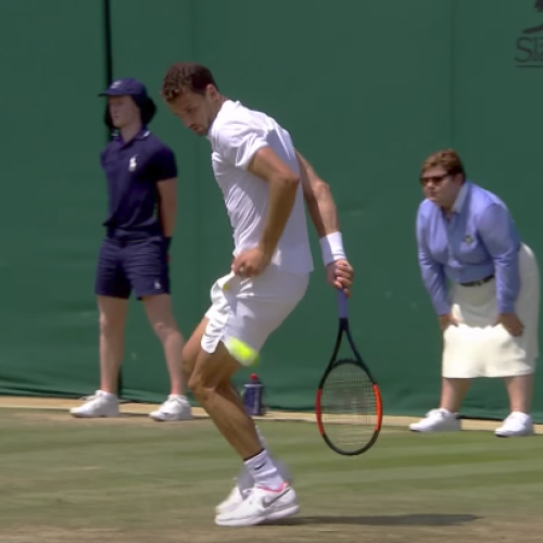 Watch: Wimbledon moments (Day 4)
