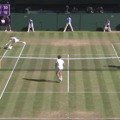 Watch: Best shots of Wimbledon (Day 6)