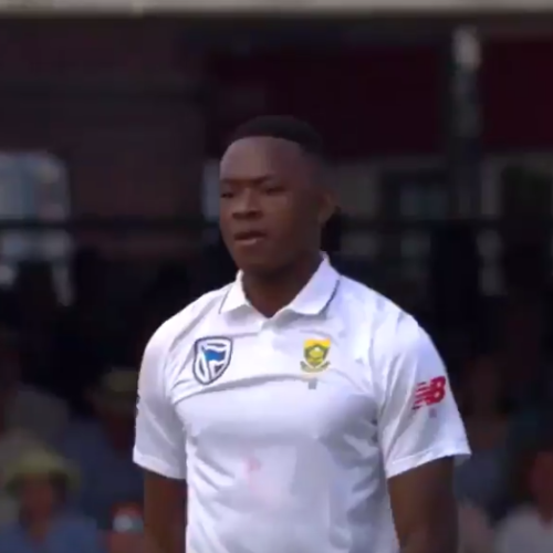 Watch: Rabada swears at Stokes