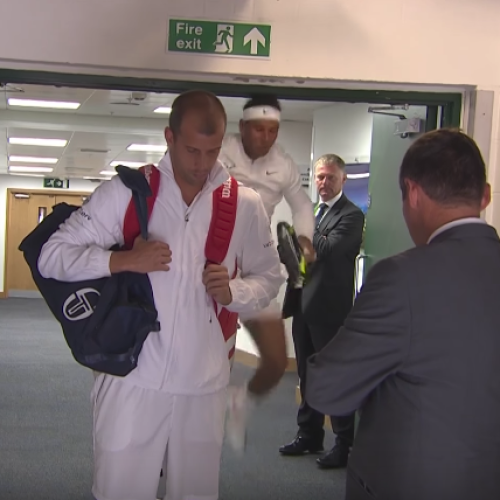 Watch: Wimbledon moments (Day 7)