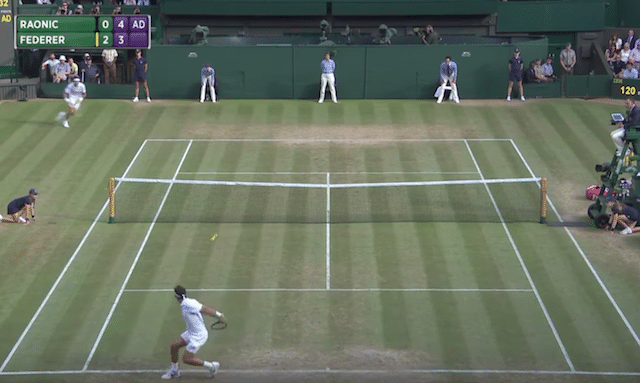 You are currently viewing Watch: Best shots from Wimbledon (Day 9)