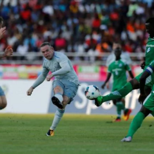 Watch: Rooney scores screamer on Everton return